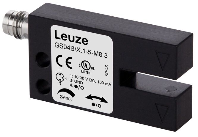 Gabel-Lichtschranke GS04B/N.1-5-M8.3 Gabel-Lichtschranke GS04B/N.1-5-M8.3