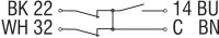 Sicherheitssensor BNS 33-12Z-2187 5,0m