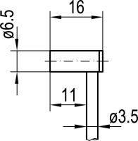 1,5mm, 6,5mm bündig, PNP ISZ 46-02