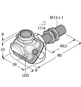Sensor BI4U-EM12WDTC-AP6X
