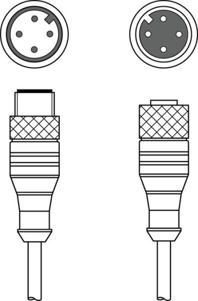 Verbindungsleitung K-DS M12A-M#50125173 Verbindungsleitung K-DS M12A-M#50125173