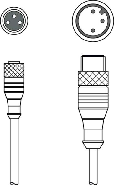 Verbindungsleitung KDS U-M8-3A#50136448
