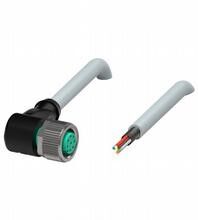 Kabeldose V19-W-10M-PUR-ABG