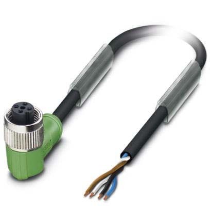Sensor-Aktor-Kabel M12 SAC-4P-10,0PVC/M12FR