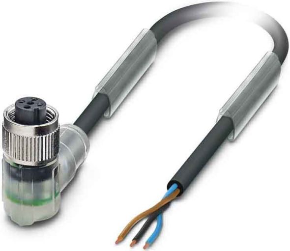 Sensor-Aktor-Kabel M12 SAC3P5,0-PUR/M12FR2L Sensor-Aktor-Kabel M12 SAC3P5,0-PUR/M12FR2L