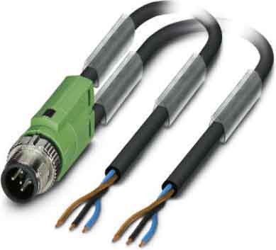 Sensor-/Aktor-Kabel SAC-3P-Y/2X #1524213 Sensor-/Aktor-Kabel SAC-3P-Y/2X #1524213
