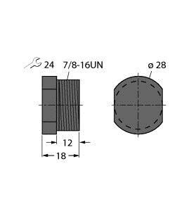 Zubeh. Aktuator/Sensorltg. VZ8 Zubeh. Aktuator/Sensorltg. VZ8