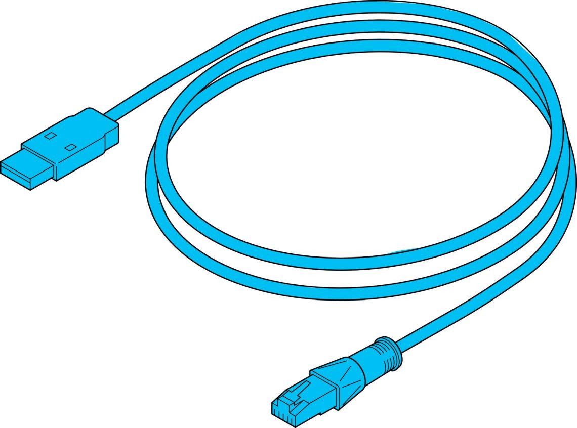 Verbindungskabel ID-K-RJ50/U-2 Verbindungskabel ID-K-RJ50/U-2
