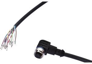 Anschlussleitung, 5m, M12 VK500C21