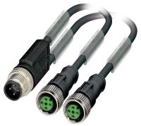 AB-C3-M12Y-0,6PUR-M12FS-B 22260502