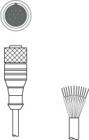 Anschlussleitung KD U-M23-CA-P1-050