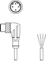 Anschlussleitung KS ET-M12-4W-P7-050