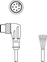 Anschlussleitung KS U-M12-8W-P1-030