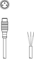 Anschlussleitung KS U-M8-3A-P1-020