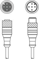 Verbindungsleitung CB-M12-1000-5GF/GM