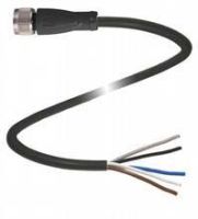 Kabeldose V15-G-BK5M-PUR-A