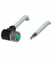 Kabeldose V19-W-10M-PUR-ABG