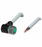 Kabeldose V19-W-2M-PUR-ABG