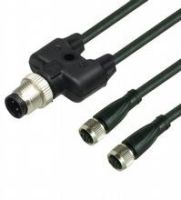Y-Verbindungskabel V3-GM-BK1M-PUR-UTV1G