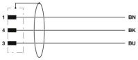 Sensor-/Aktor-Kabel SAC-3P-M8MR/#1406059