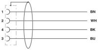 Sensor-/Aktor-Kabel SAC-4P-10,0-#1406019