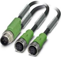 Sensor-/Aktor-Kabel SAC-4P-M12Y #1510722