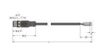 Aktuator- u. Sensorleitung RSC4.4T-12/TXL