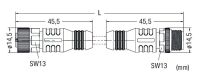 Sensor-/Aktorleitung 756-6401/030-150