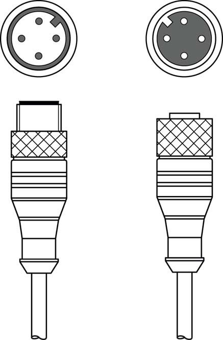 Verbindungsleitung K-DS M12A-M#50125173 Verbindungsleitung K-DS M12A-M#50125173