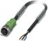 Sensor-Aktor-Kabel M12 SAC3P-1,5-PUR/M12FS