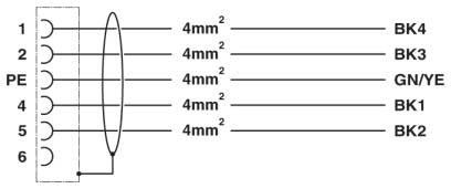 Kabelstecker K-4E - OE/01#1625775