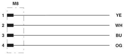 Netzwerkkabel NBC-M 8MS/10,0-93B