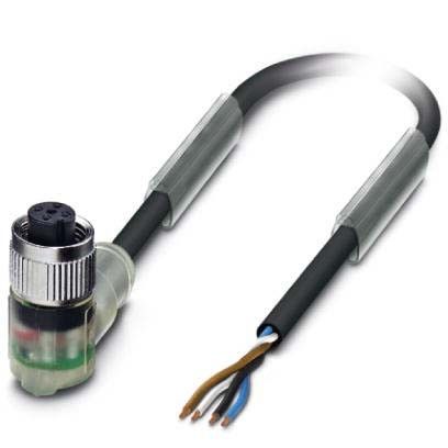 Sensor-Aktor-Kabel M12 SAC4P3,0PUR/M12FR-3L