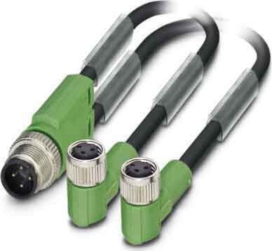 Sensor-/Aktor-Kabel SAC-3P-M12Y #1671399