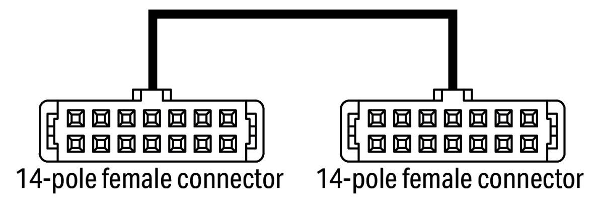 Anschlussleitung 14-polig 706-753/300-200