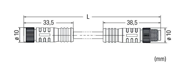 Sensor-/Aktorleitung 756-6201/040-003