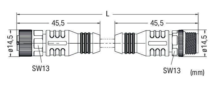 Sensor-/Aktorleitung 756-6401/030-010