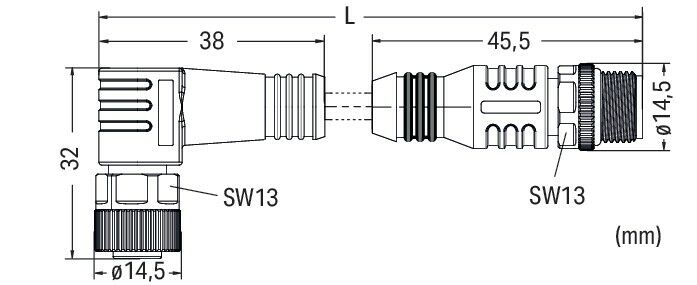 Sensor-/Aktorleitung 756-6403/040-003