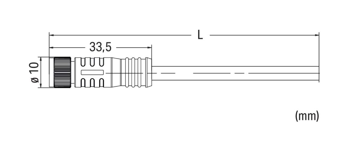 Sensor-Aktorleitung axial 756-6101/040-015