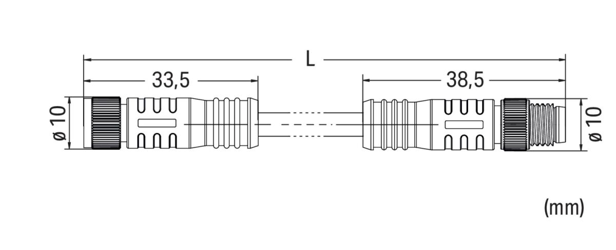 Sensor-Aktorleitung axial 756-6201/040-030