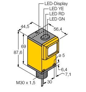 Reflexionslichttaster Q45BW13D W/30