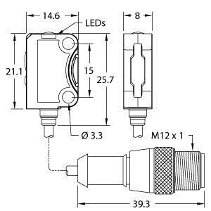 Reflexionslichttaster VS8EAPAF70Q5