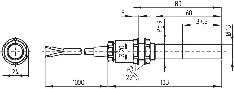 Magnetschalter BN 65-rz/V