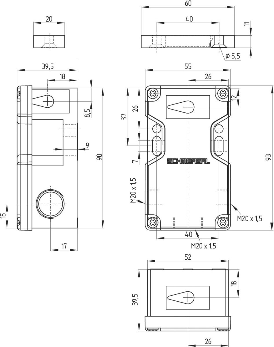 Sicherheits-Sensor BNS 16-12ZR