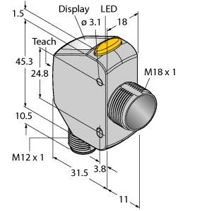 Opto-Sensor Q4XTULAF500-Q8 Opto-Sensor Q4XTULAF500-Q8