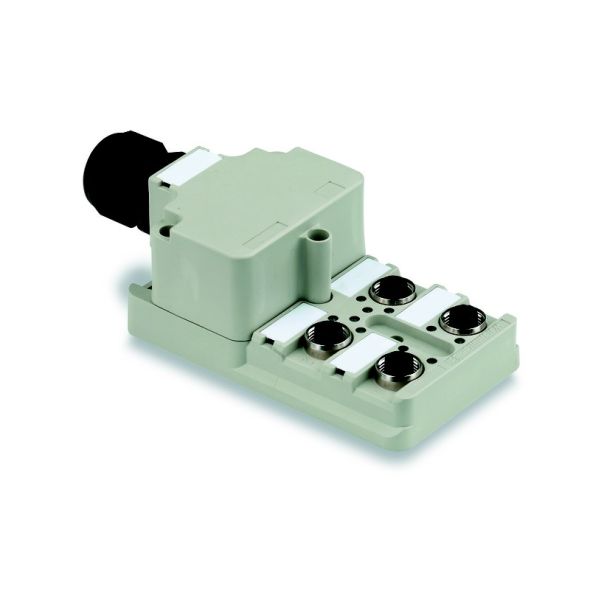 Sensor-Aktor-Verteiler SAI-4-M 5P M12 Sensor-Aktor-Verteiler SAI-4-M 5P M12