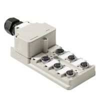 Sensor-Aktor-Verteiler SAI-6-M 4P M12