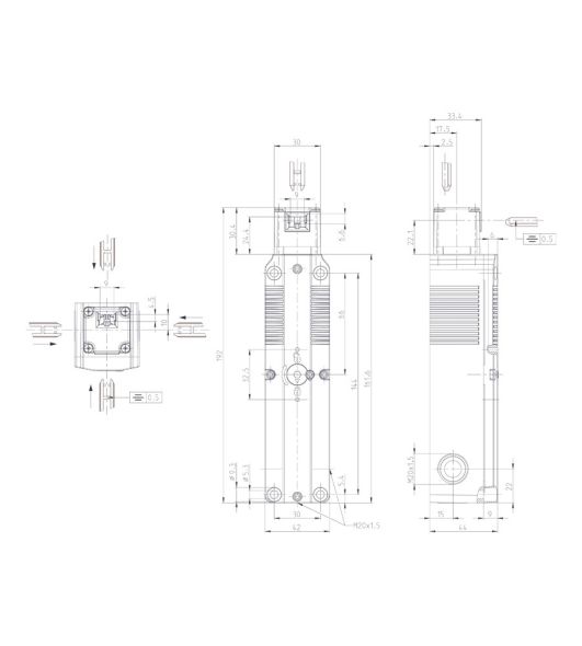 Sicherheits-Zuhaltung SLC-F-024-11/20-R4 Sicherheits-Zuhaltung SLC-F-024-11/20-R4