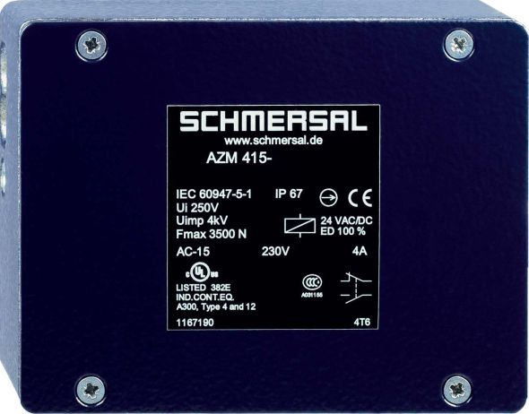 Sicherheitszuhaltung AZM 415-11/11ZPKA 24 Sicherheitszuhaltung AZM 415-11/11ZPKA 24