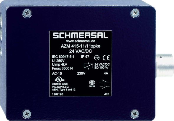 Sicherheitszuhaltung AZM 415-11/11ZPKE 24 Sicherheitszuhaltung AZM 415-11/11ZPKE 24